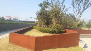 龙江镇耐候钢挡土墙